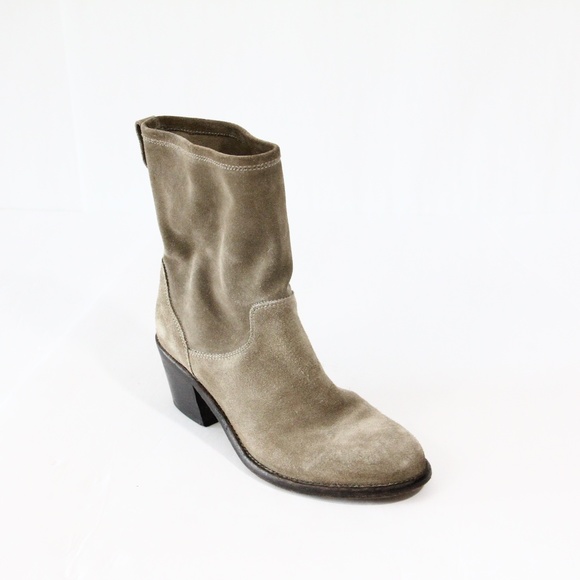 AGL Boots Women Pull on Bootie Attilio Giusti Leombruni Italian Shoes 38 - Picture 2 of 10